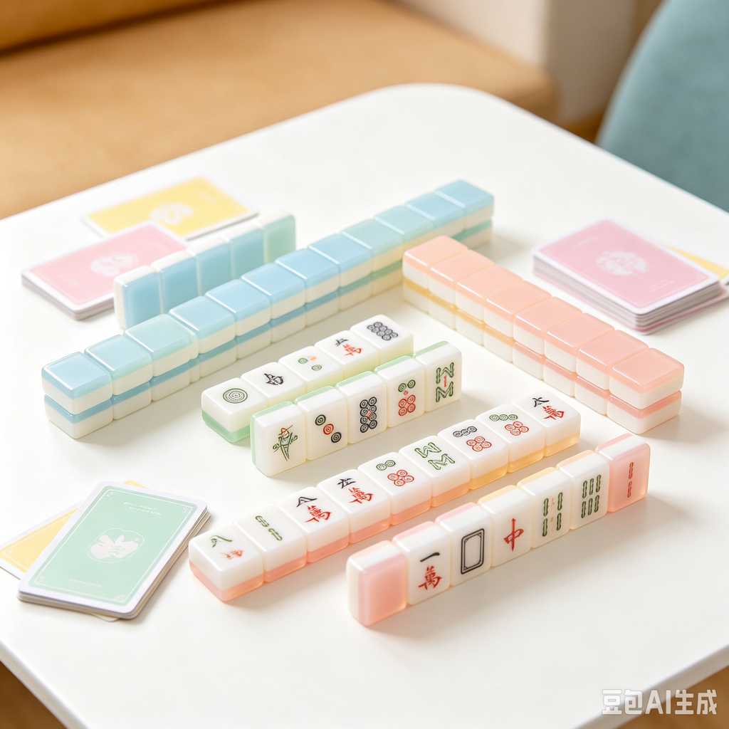 hotel room mahjong set