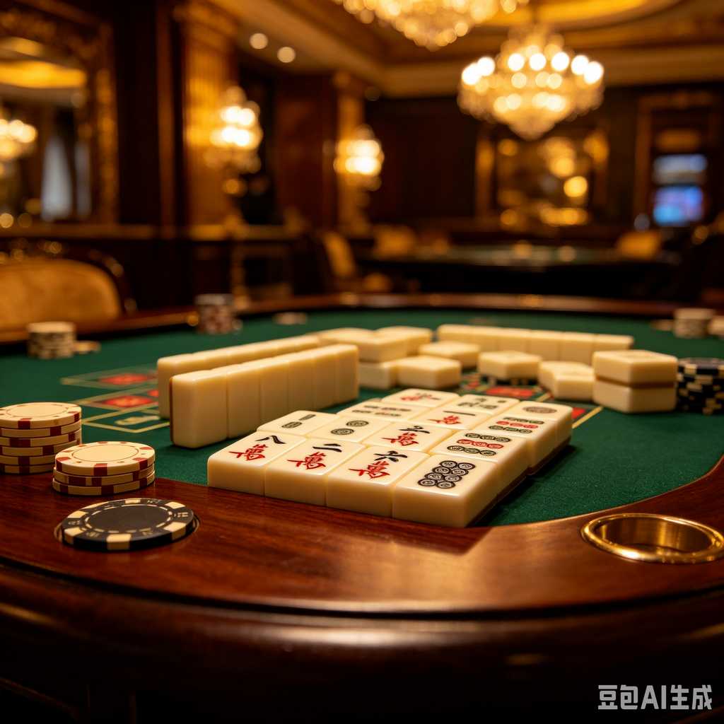 adult senior mahjong game set